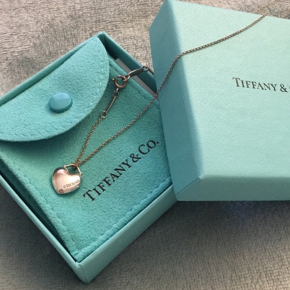 Tiffany & Co. Jewelry - Tiffany silver heart necklace